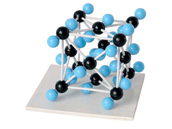 二氧化碳晶体结构模型